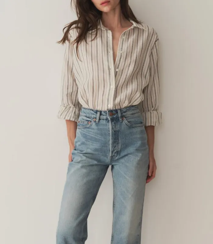 HAVA TOP San Leone Stripe Shop DEN Tops