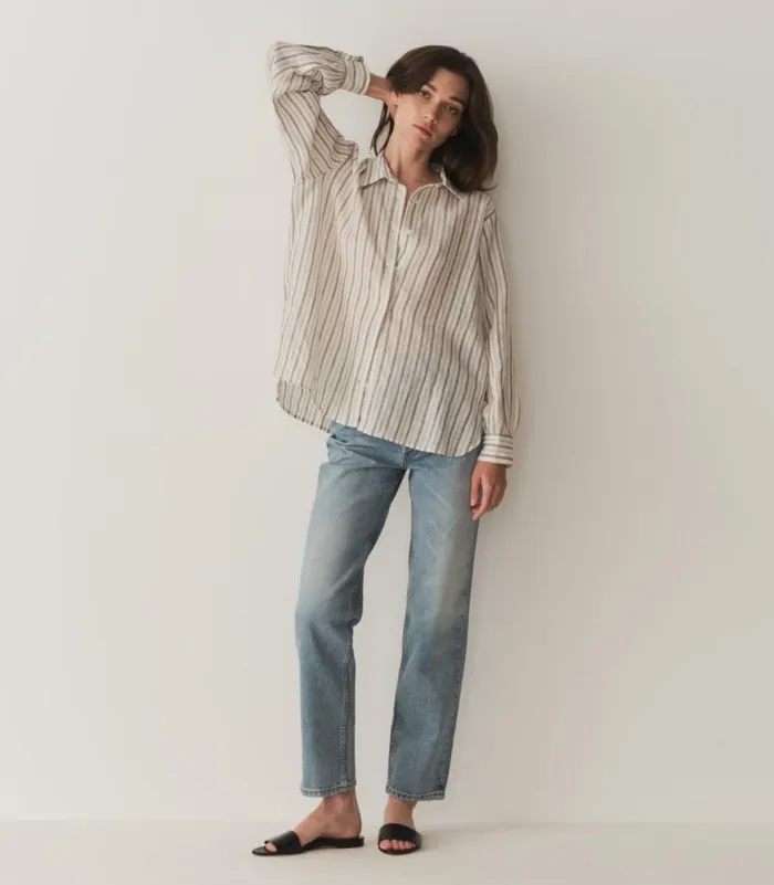 HAVA TOP San Leone Stripe Shop DEN Tops