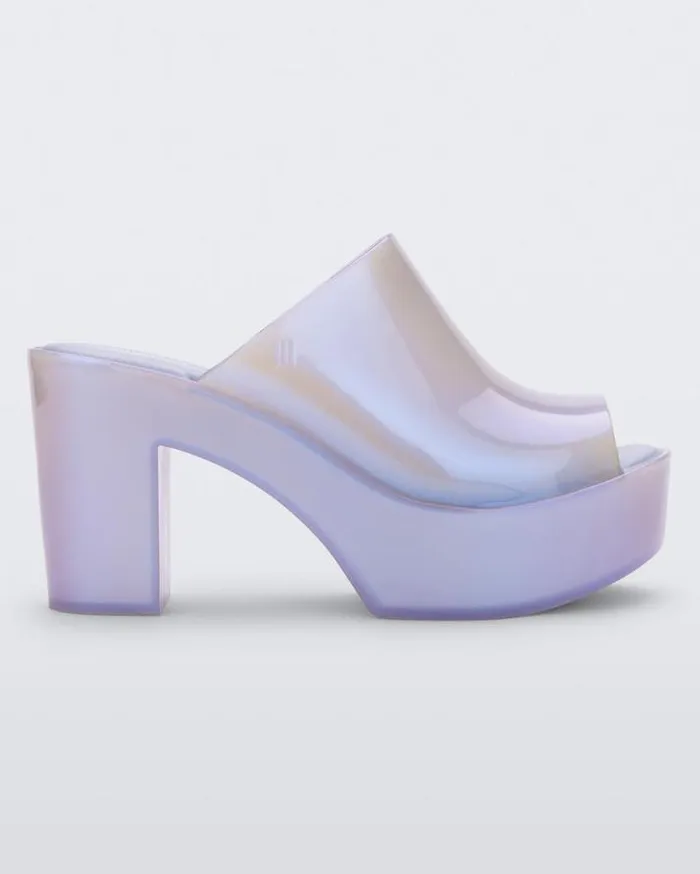 Heels Women Melissa Mule Pearly Blue
