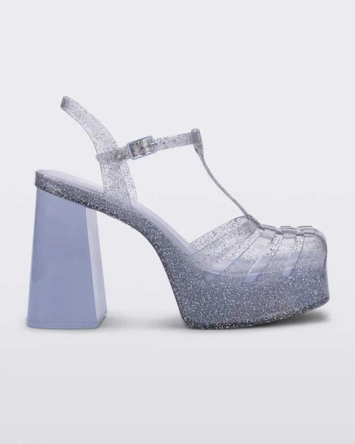 Heels Women Melissa Party Heel Glitter Clear