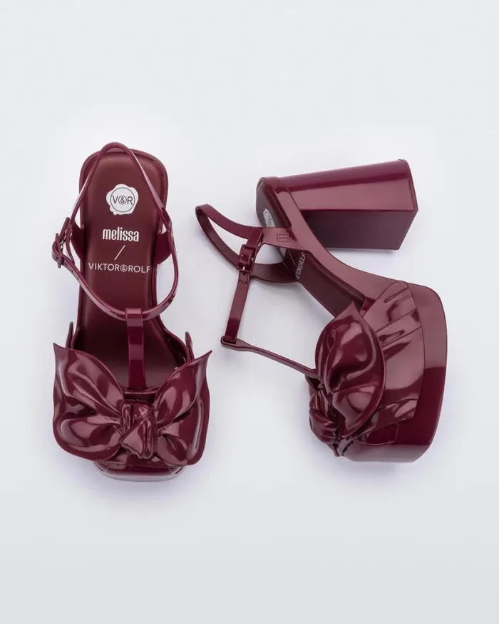 Heels Women Melissa Tie Party Heel Red