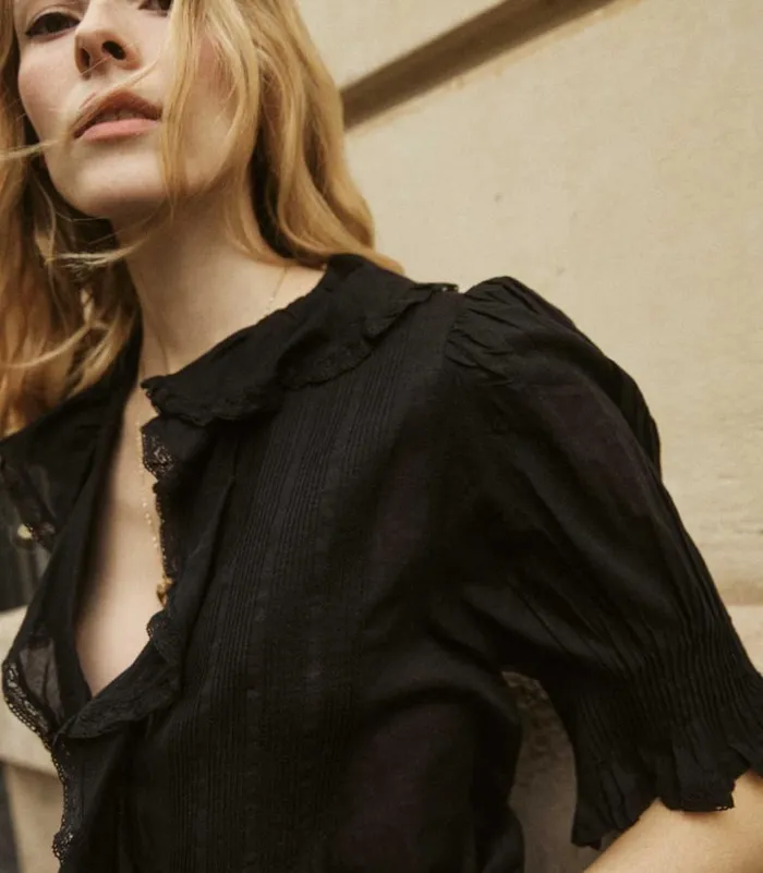 HENRI TOP Black Shop DEN Tops