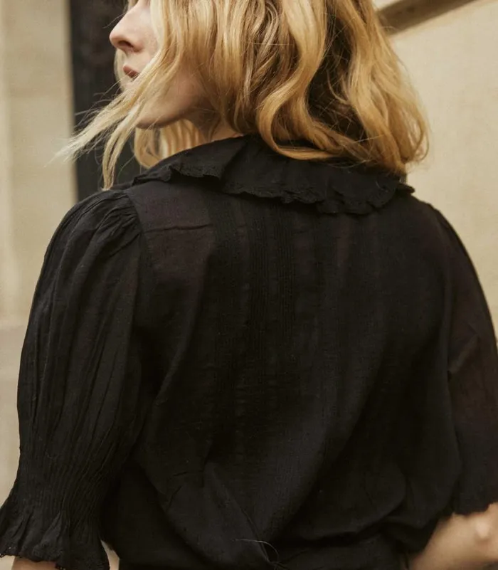 HENRI TOP Black Shop DEN Tops