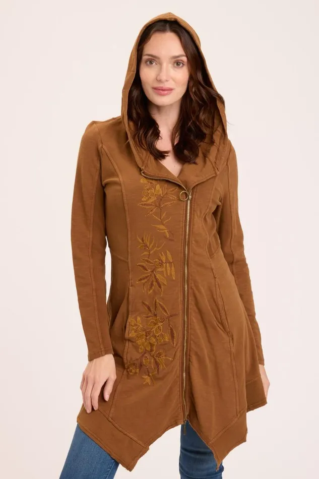 Hideo Jacket Dress Rufous Pigment Clothing XCVI Jackets