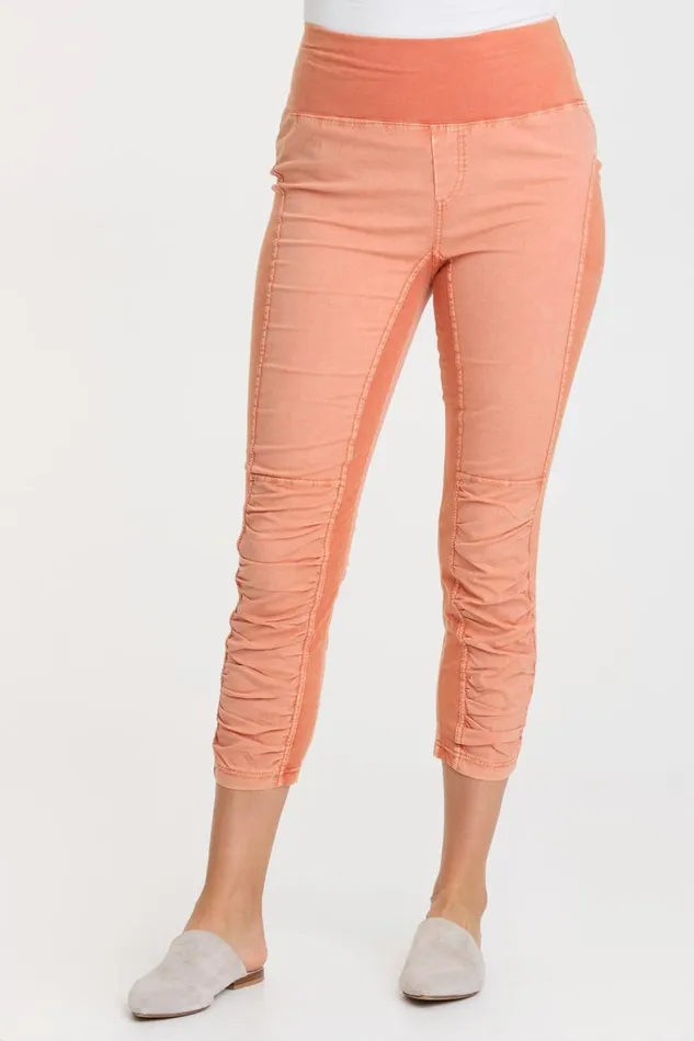 High Waist Jetter Distress Wash Afterglow Clothing XCVI Leggings
