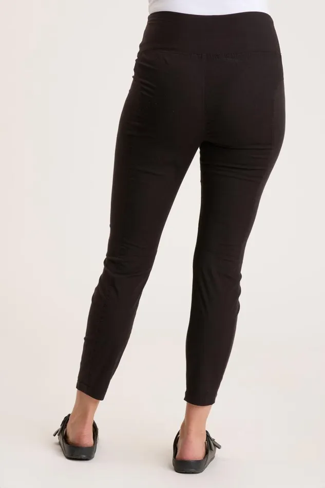 High Waist Penny Legging Black Clothing XCVI Leggings