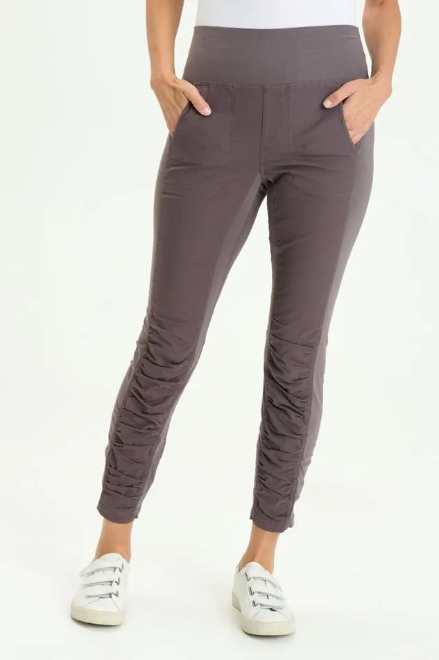 High Waist Penny Legging Charcoal Clothing XCVI Leggings