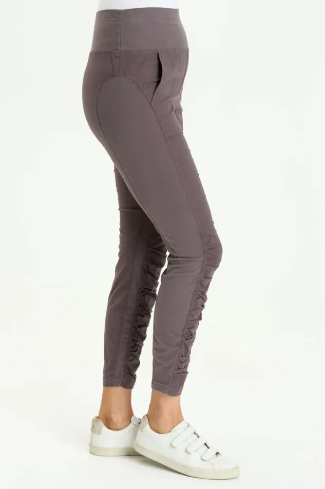 High Waist Penny Legging Charcoal Clothing XCVI Leggings