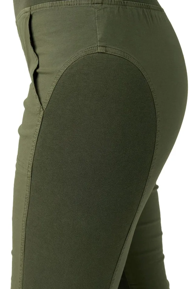High Waist Penny Legging Olive Clothing XCVI Leggings