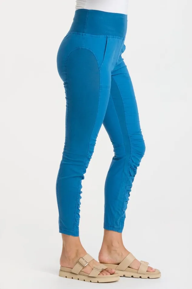 High Waist Penny Legging Poseidon Pigment Clothing XCVI Leggings