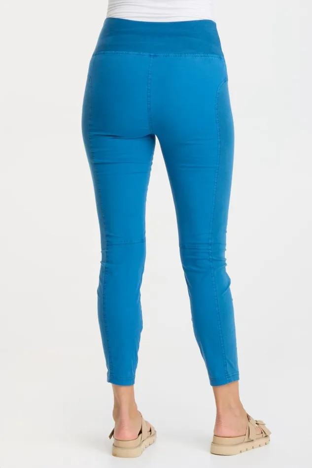 High Waist Penny Legging Poseidon Pigment Clothing XCVI Leggings