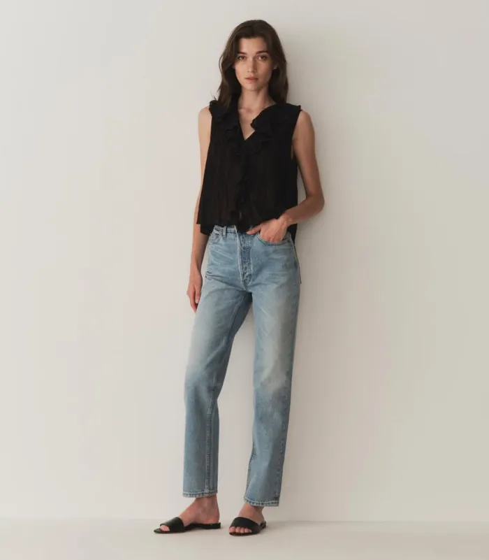HILDA TOP Black Shop DEN Tops