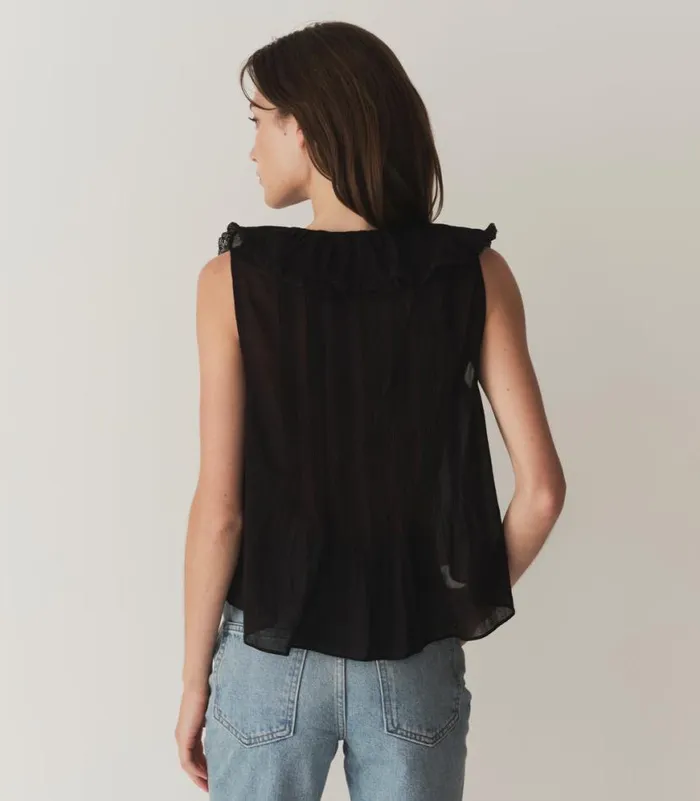 HILDA TOP Black Shop DEN Tops