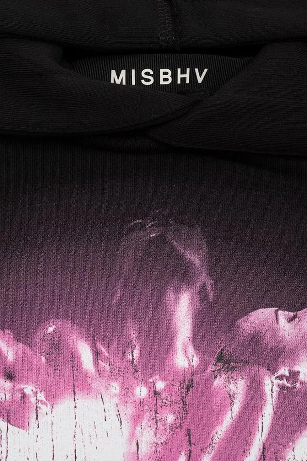 Hoodies and Sweats WomenMen MISBHV 2001 Hoodie Black