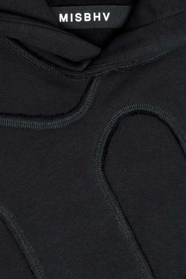 Hoodies and Sweats WomenMen MISBHV Big M Hoodie Black