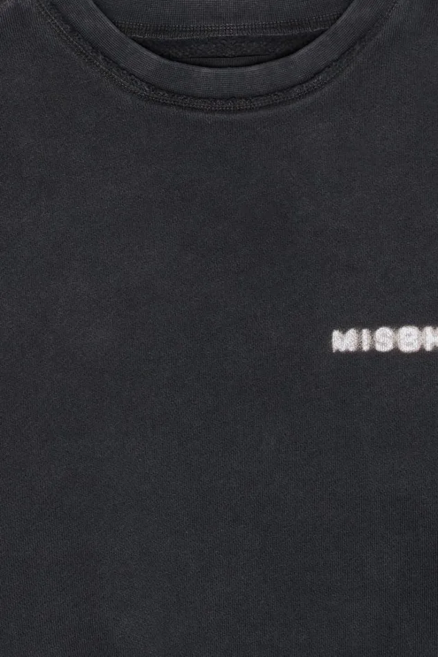 Hoodies and Sweats WomenMen MISBHV Community Crewneck Washed Black