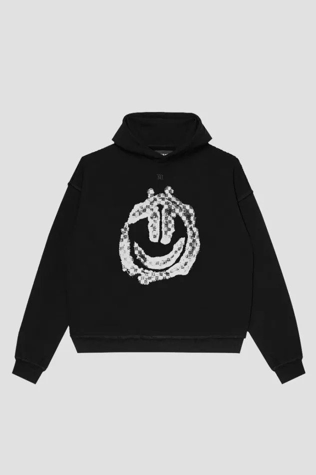 Hoodies and Sweats WomenMen MISBHV History Of Acid House Hoodie Black