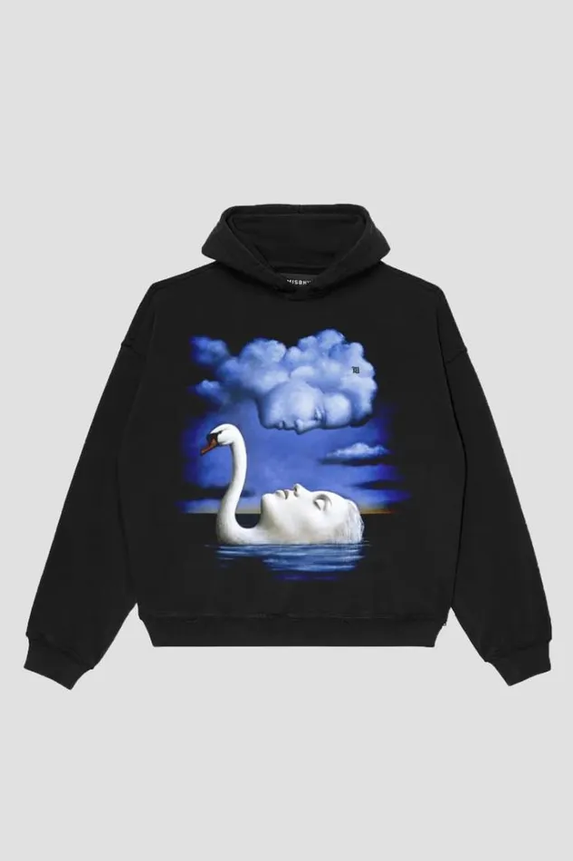 Hoodies and Sweats WomenMen MISBHV La Donna Del Lago Hoodie Black