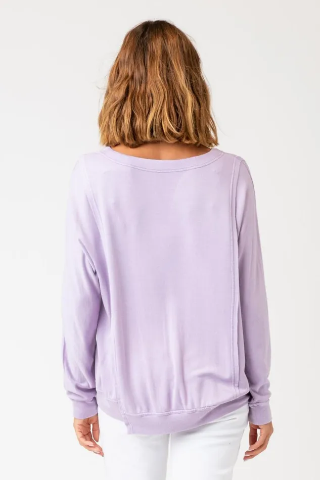 Hotah Pullover Daybreak Pigment Clothing XCVI Sweatshirts