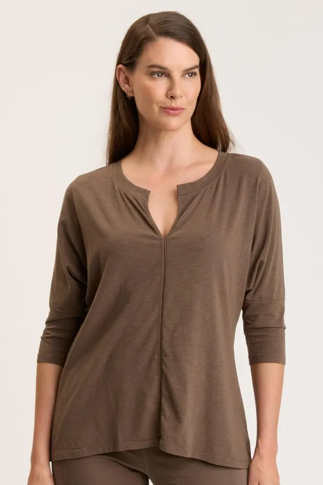 Huron Top Deep Fern Clothing XCVI ShirtsBlouses