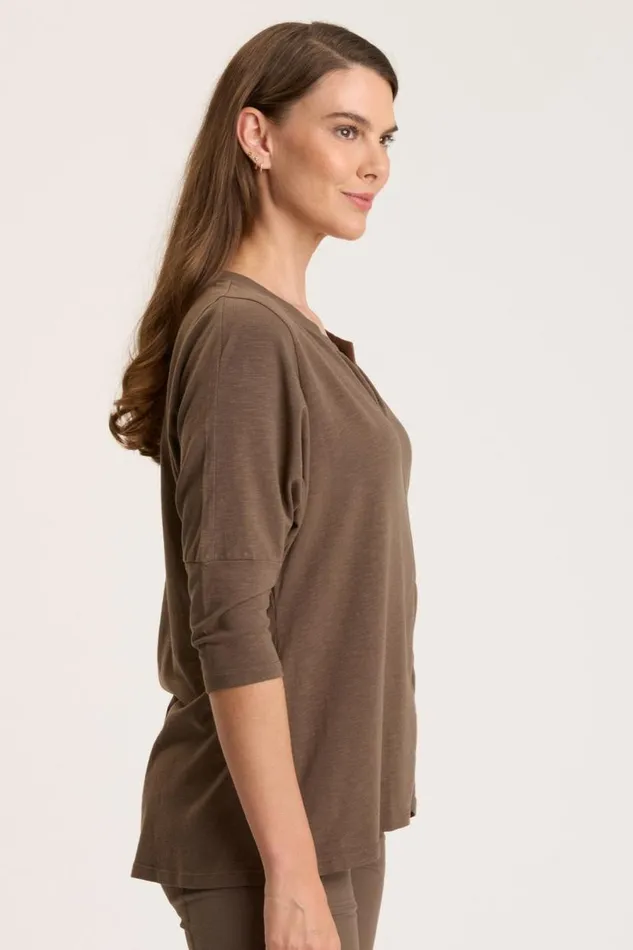Huron Top Deep Fern Clothing XCVI ShirtsBlouses