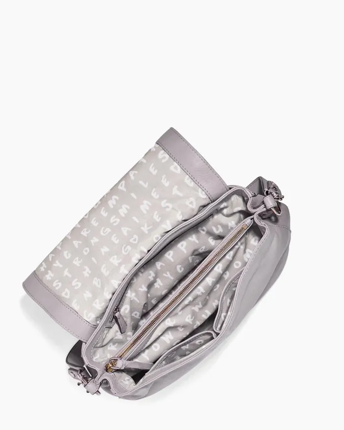 Inner Peace Large Convertible Shoulder Silver Fox Women Aimee Kestenberg Shoulder Bags