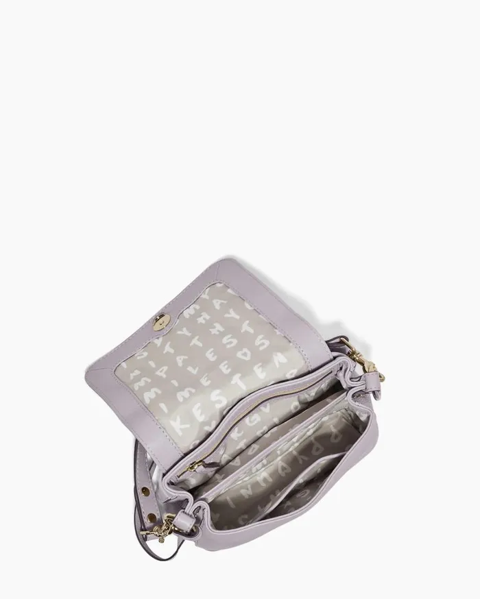 Inner Peace Top Handle Crossbody Silver Fox Women Aimee Kestenberg Crossbody Bags