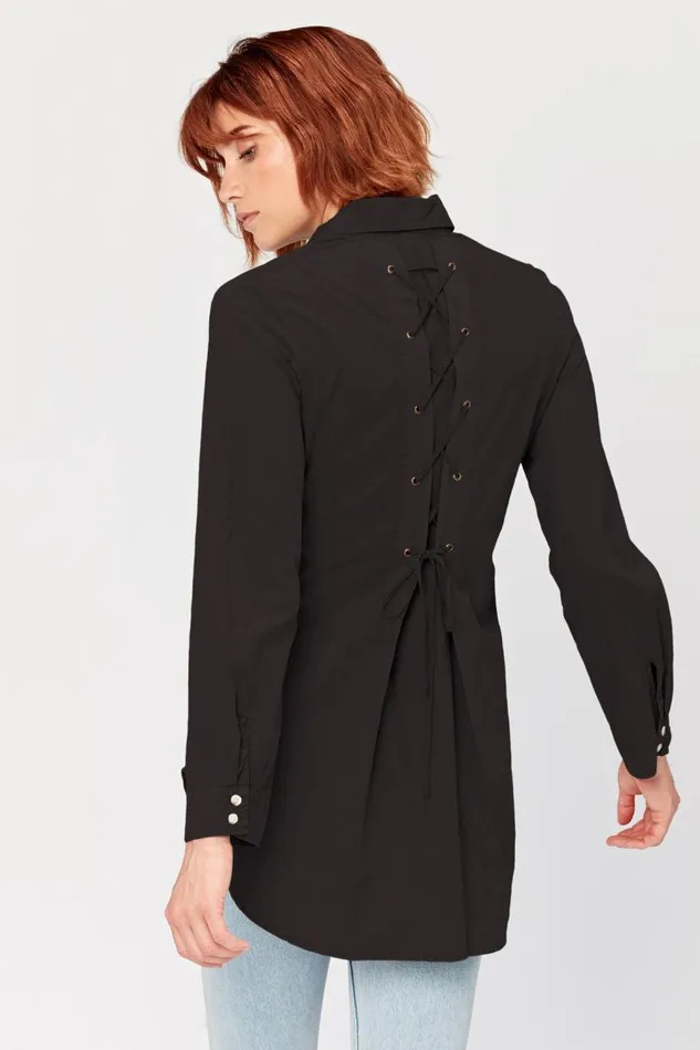 Ioan ButtonUp Black Clothing XCVI ShirtsBlouses