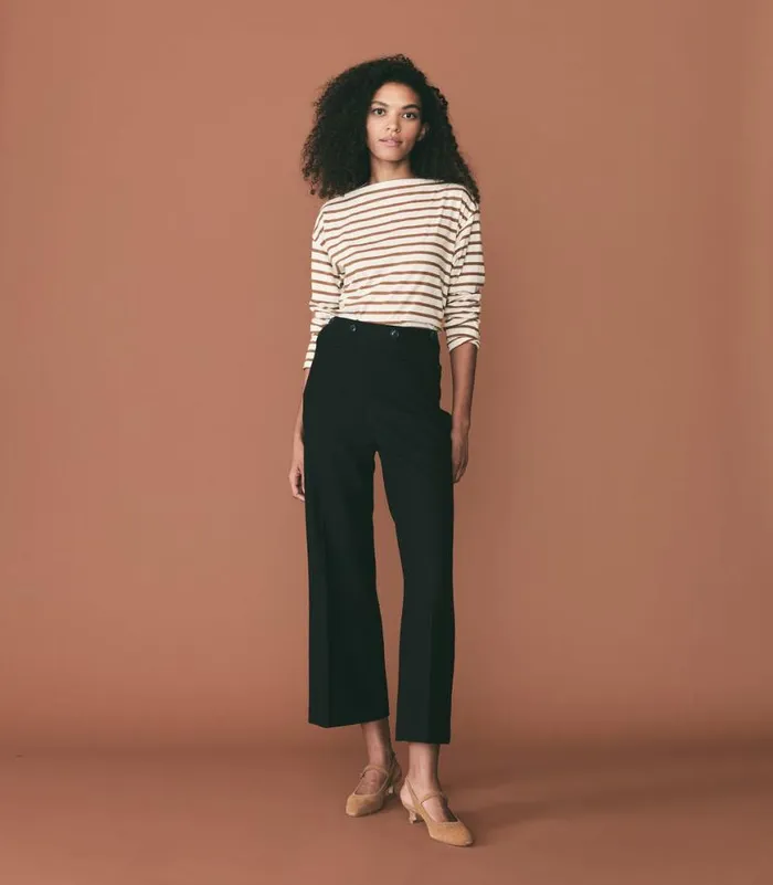 IRENE TEE Terre Newport Stripe Shop DEN Tees