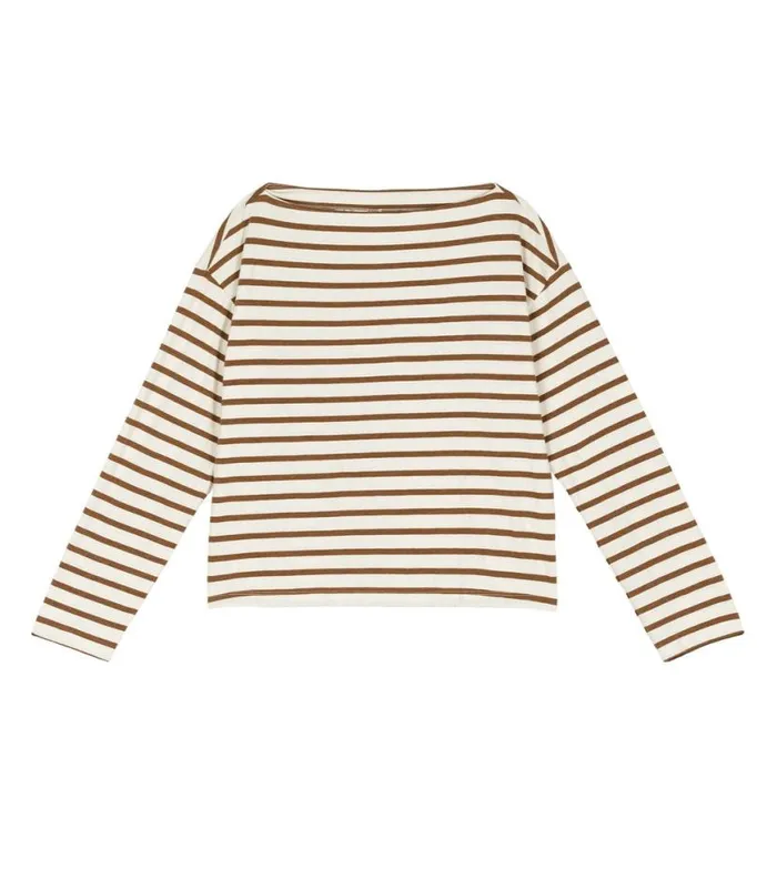 IRENE TEE Terre Newport Stripe Shop DEN Tees