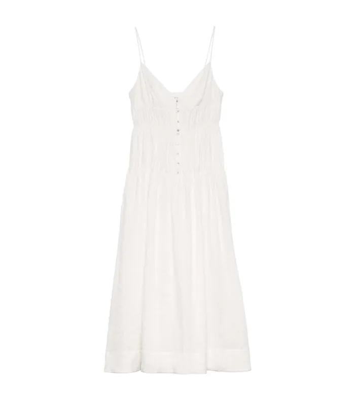 IRINA LINEN DRESS Salt Shop DEN Dresses