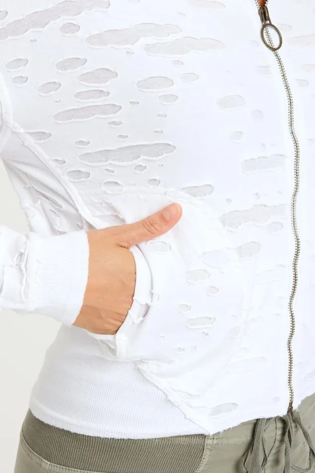 Irra Jacket White Clothing XCVI Jackets