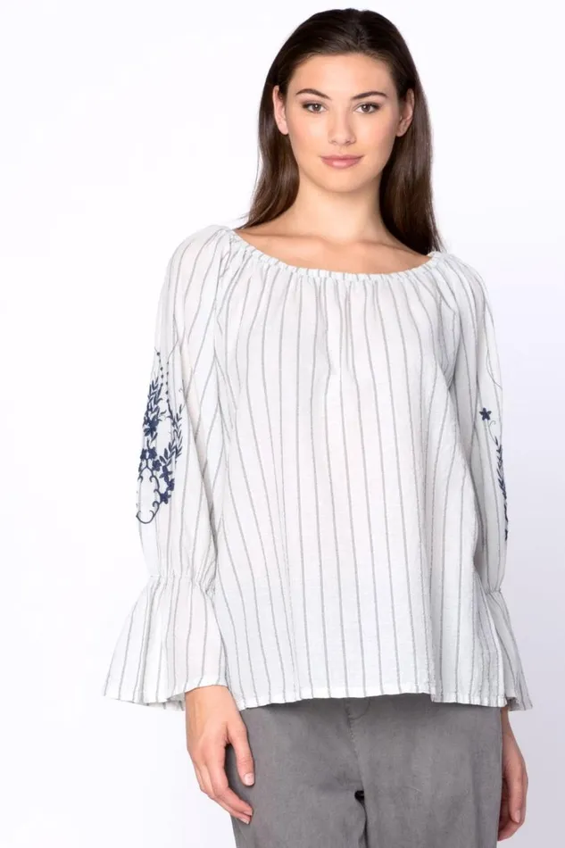 Isabel Blouse Murmur Pigment Clothing XCVI ShirtsBlouses