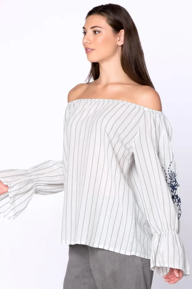 Isabel Blouse Murmur Pigment Clothing XCVI ShirtsBlouses
