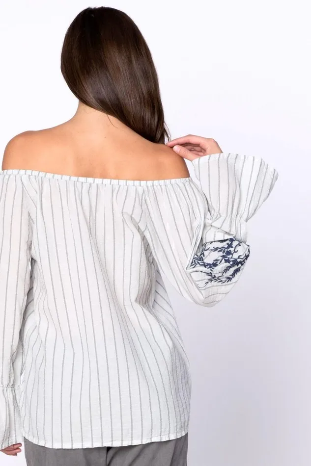 Isabel Blouse Murmur Pigment Clothing XCVI ShirtsBlouses