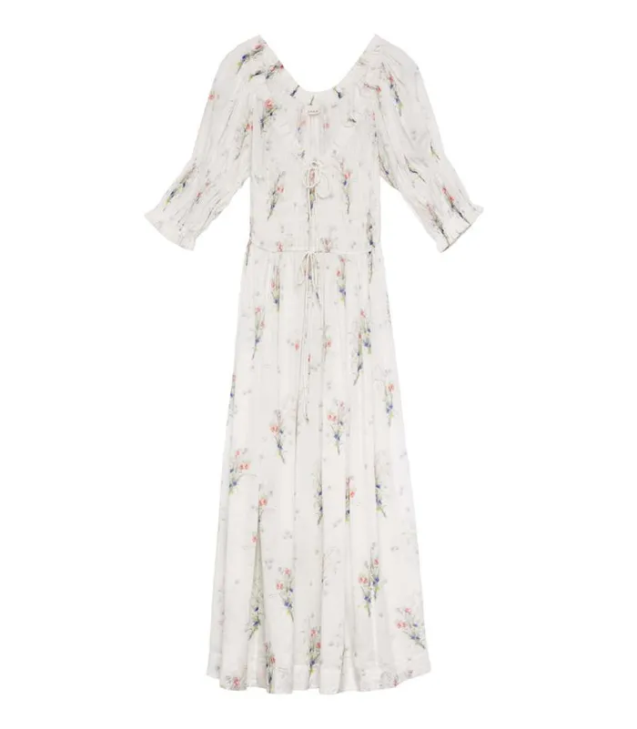 ISCHIA DRESS Painted Bouquet Shop DEN Dresses
