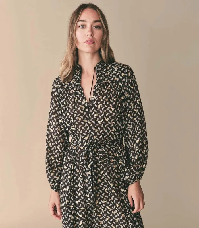IVANA DRESS Falling Leaves Shop DEN Dresses