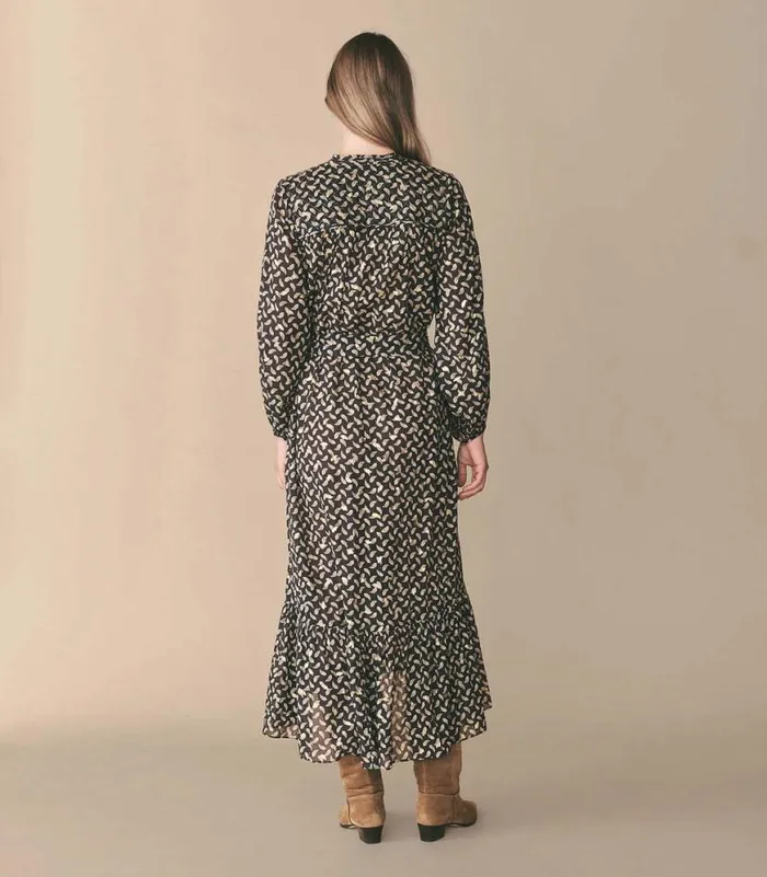 IVANA DRESS Falling Leaves Shop DEN Dresses