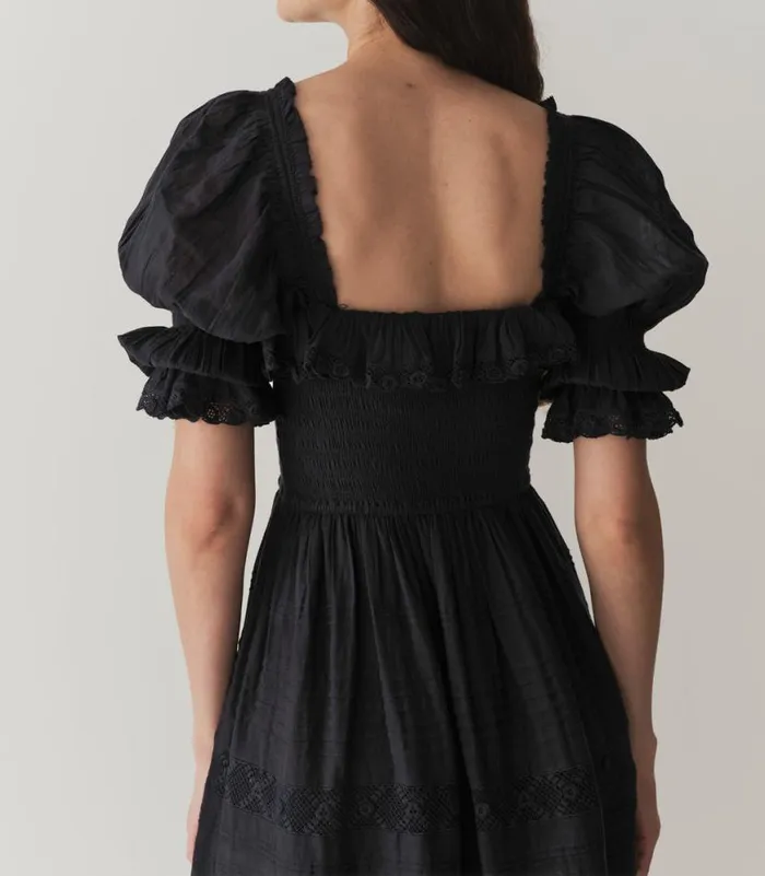 IZABAL DRESS Navy Shop DEN Dresses