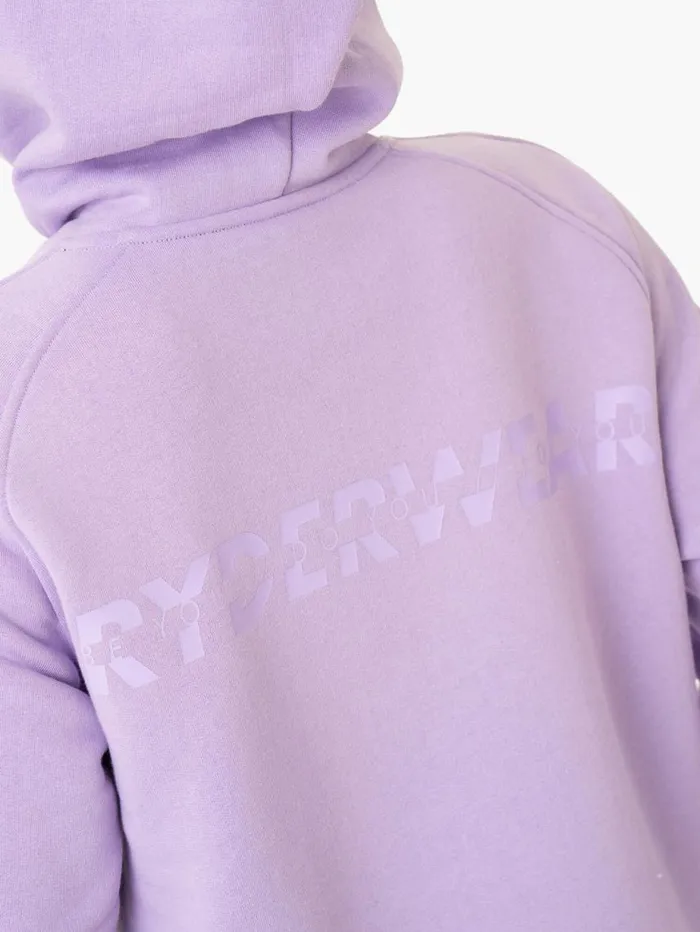 Jackets and Jumpers Womens Ryderwear Sideline Hoodie Lilac