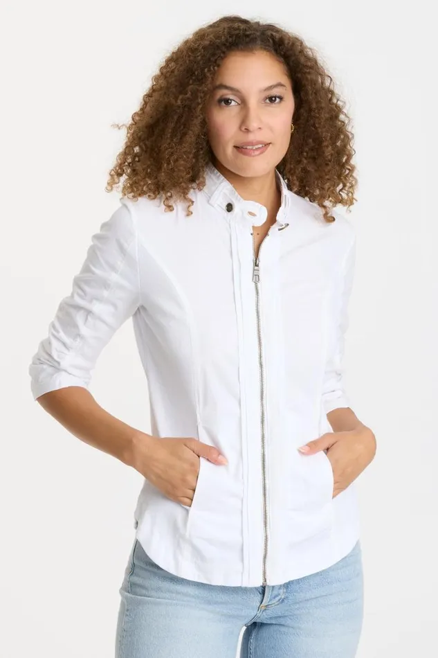 Janet Jacket White Clothing XCVI Jackets