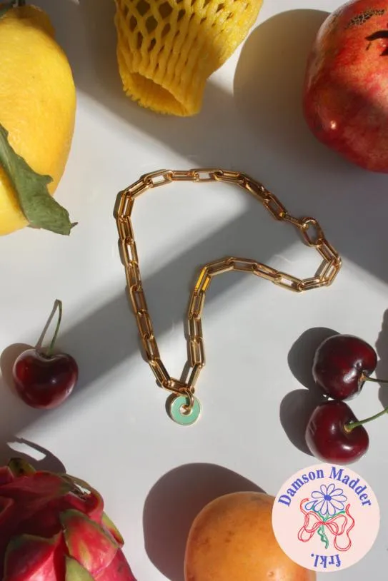 Jewellery Accessories Damson Madder Mega Gold Chain Necklace