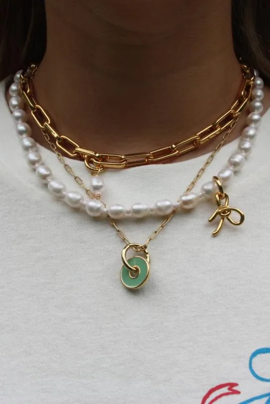 Jewellery Accessories Damson Madder Mega Gold Chain Necklace