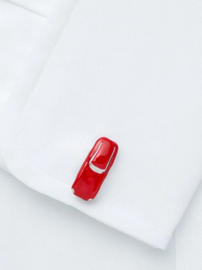 Jewelry Mens Paul Stuart Red Fast Car Cuff Links Red Jewelry Mens Paul Stuart Red Fast Car Cuff Links Red