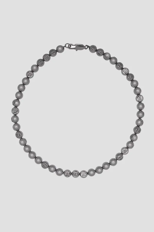 Jewelry WomenMen MISBHV Ball Logo Chain Necklace Silver