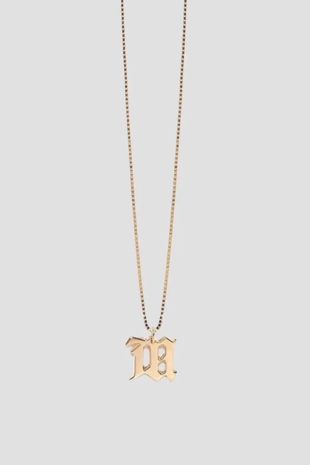 Jewelry WomenMen MISBHV The M Necklace Gold
