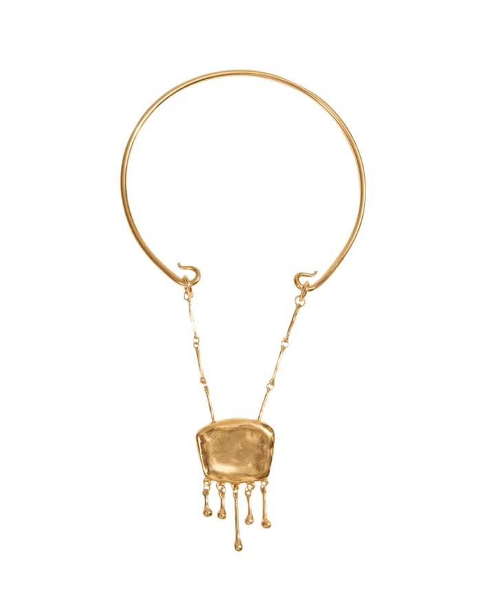 Jewelry Women ViX Paula Hermanny Zaya Collar 8211 Gold