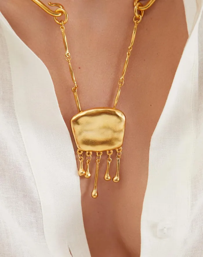 Jewelry Women ViX Paula Hermanny Zaya Collar 8211 Gold
