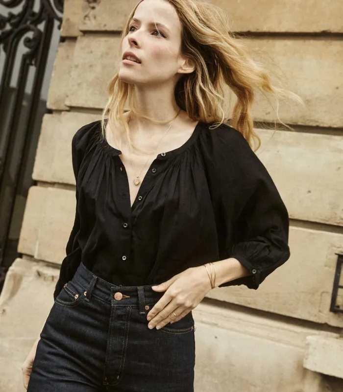 JIANA TOP Black Shop DEN Tops