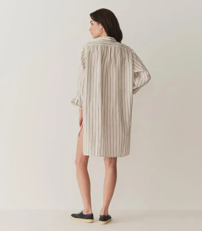 JORA DRESS San Leone Stripe Shop DEN Dresses